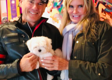 Jennifer with dog